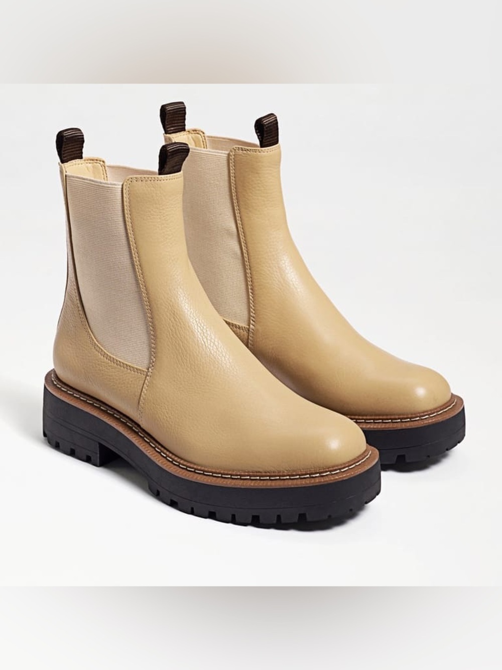 Women’s Laguna Chelsea Boots in Tan, Size 8, Sam Edelman